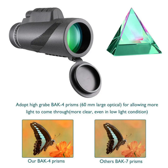 HD Monocular Tripod for Smartphones - Shakefav.com