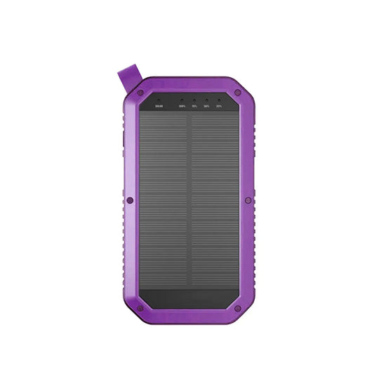 Sun Chaser Mini Solar Powered Wireless Phone Charger 10,000 mAh With - Shakefav.com