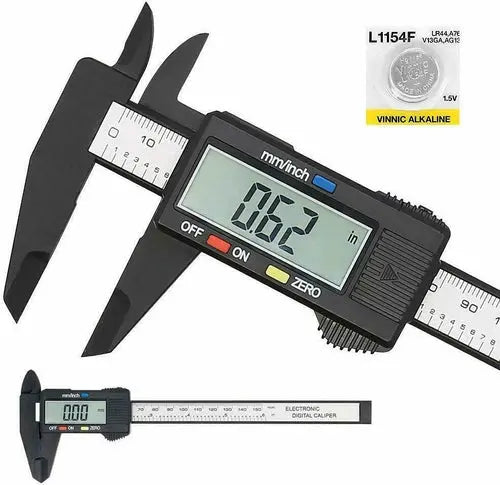 Digital Caliper Electronic Gauge Carbon Fiber Vernier Micrometer Ruler - Shakefav.com