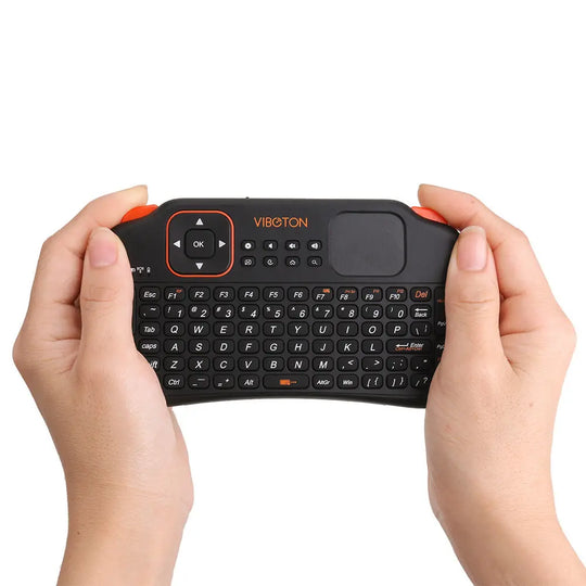 Mini Wireless Keyboard With Mouse Typadnd Maroon Asteria