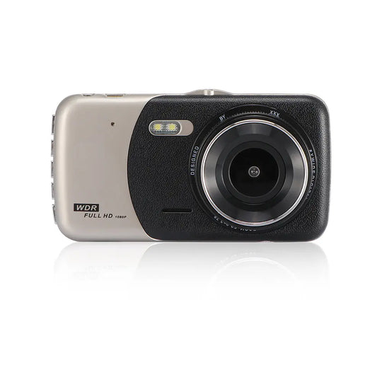 4" Dual Lens 1080P FHD 1.0MP Dash Camera Car DVR - Shakefav.com