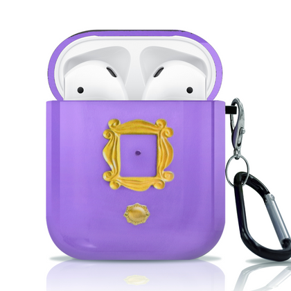 Étui AirPods 1 et 2 FRIENDS Purple Door 