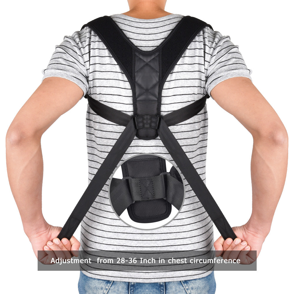 Back Care Posture Corrector Clavicle Brace Shoulder Support Adjustable