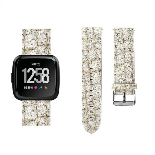 Bling Square Glitter Leather Wrist Strap Strap - Shakefav.com