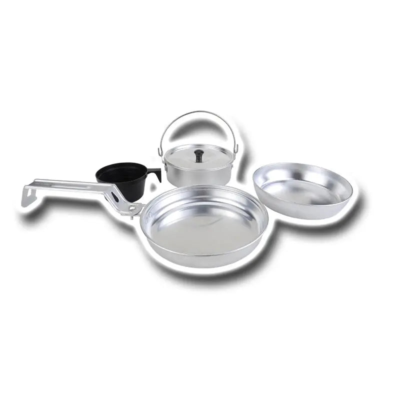 Camping Cookware Set, Aluminum - Shakefav.com