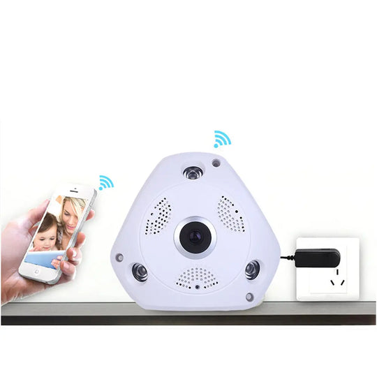 360degree Panoramic 960P IR Camera Light - Shakefav.com