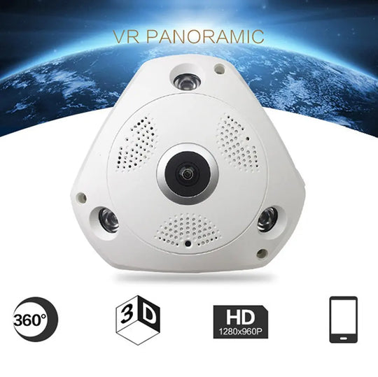 360degree Panoramic 960P IR Camera Light - Shakefav.com