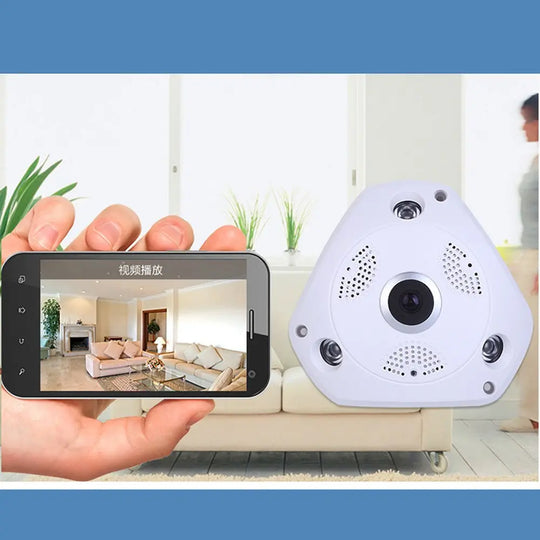 360degree Panoramic 960P IR Camera Light - Shakefav.com