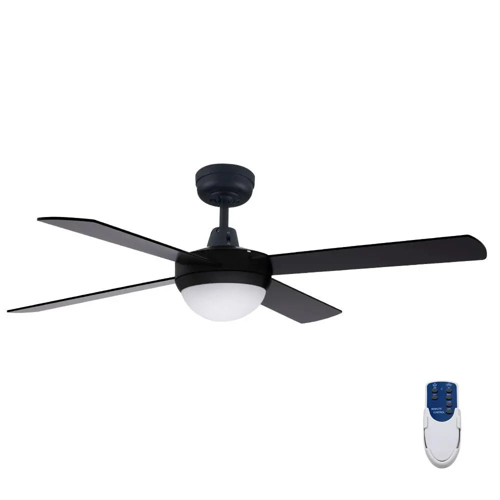 Devanti 52" Ceiling Fan - Black - Shakefav.com