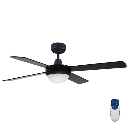 Ventilateur de plafond Devanti de 52 po - Noir