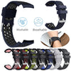 Double Color Sports Silicone Bracelet Strap Band