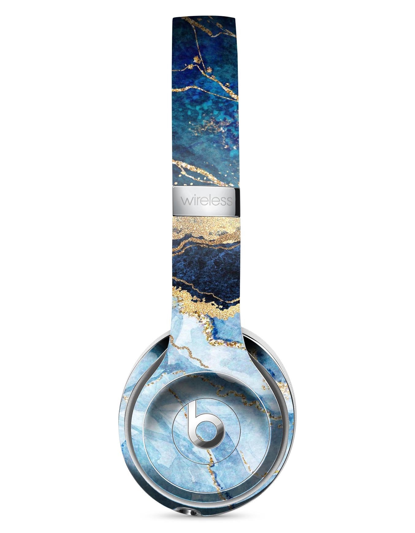 Foiled Marble Agate - Full Body Skin Decal Wrap Kit for Beats by Dre