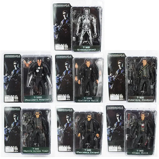 NECA The Terminator T-800 T-1000 Endoskeleton PVC Action Figure - Shakefav.com