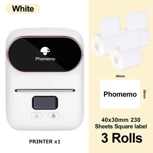 Phomemo M110 Mini Portable Thermal Label Printer Self-Adhesive Label - Shakefav.com