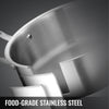 VEVOR 5 Layer Food Steamer 28cm 30cm Stainless Steel Stock Pot for