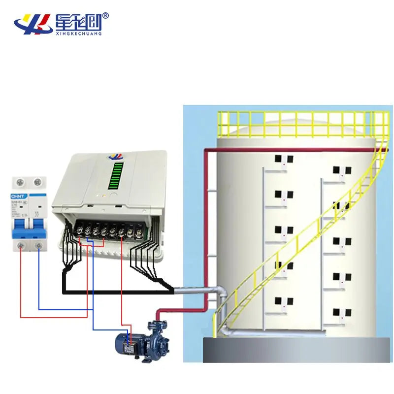 Multi-Point WaterLevel Controller, Pumping Level Gauge, Water Pump, - Shakefav.com