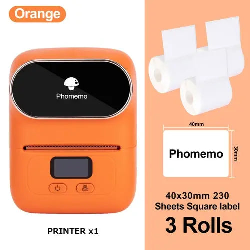 Phomemo M110 Mini Portable Thermal Label Printer Self-Adhesive Label - Shakefav.com