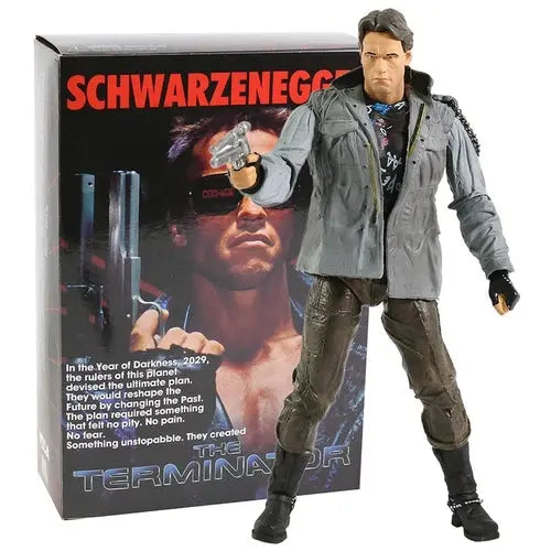 NECA The Terminator T-800 T-1000 Endoskeleton PVC Action Figure - Shakefav.com