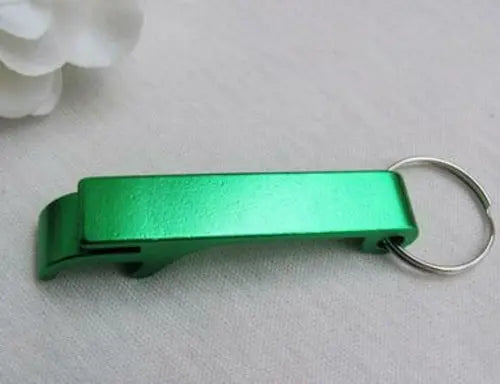 50pcs Personalized Engraved Bottle Opener Key Rings Wedding Name and - Shakefav.com