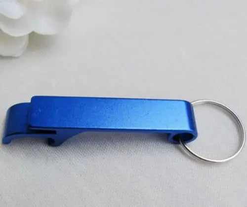 50pcs Personalized Engraved Bottle Opener Key Rings Wedding Name and - Shakefav.com