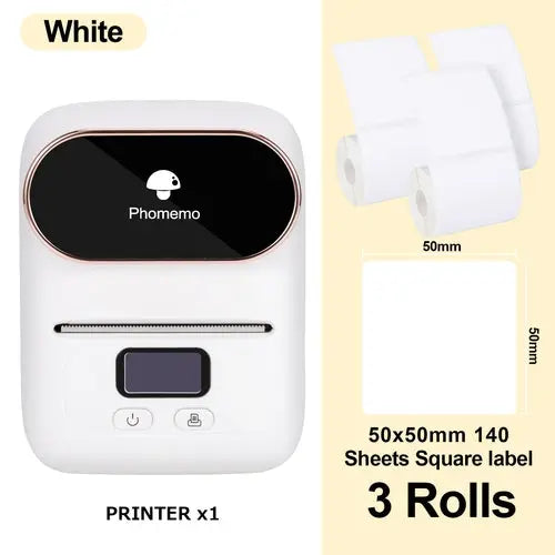 Phomemo M110 Mini Portable Thermal Label Printer Self-Adhesive Label - Shakefav.com