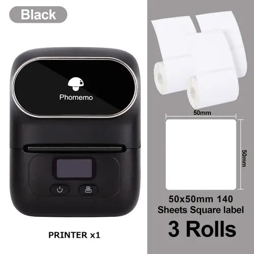 Phomemo M110 Mini Portable Thermal Label Printer Self-Adhesive Label - Shakefav.com