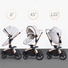 Fast & Free Shipping Aulon Baby Stroller 3 in 1 Free Duty High