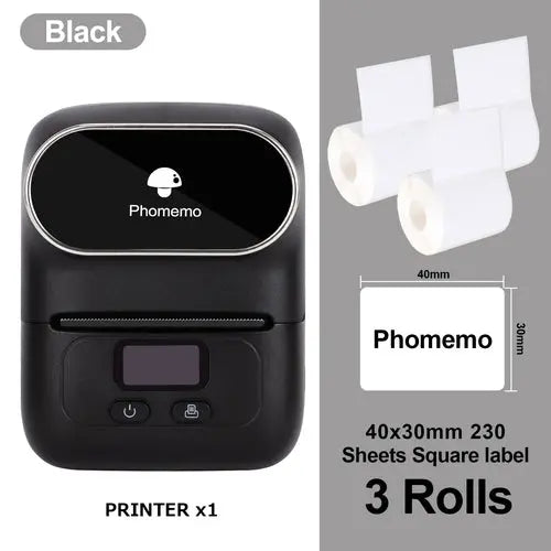 Phomemo M110 Mini Portable Thermal Label Printer Self-Adhesive Label - Shakefav.com