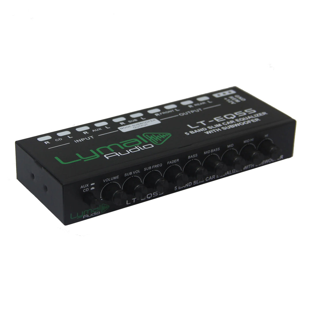 LT-EQ5S 5 Band 9 Volt Car Audio Graphic Equalizer - Shakefav.com