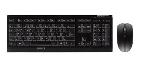 Cherry Desktop JD-0410EU-2 Encrypted Wireless Keyboard Set