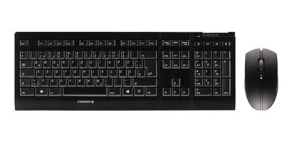 Ensemble de clavier sans fil crypté Cherry Desktop JD-0410EU-2