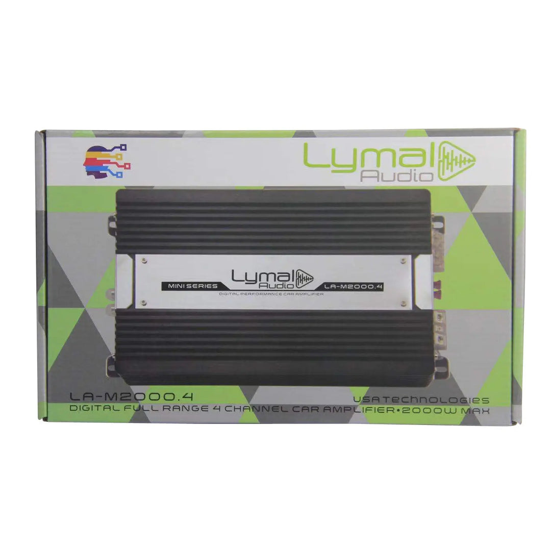 LA-M2000.4 2000 Watts 4 Channel Car Amplifier - Shakefav.com