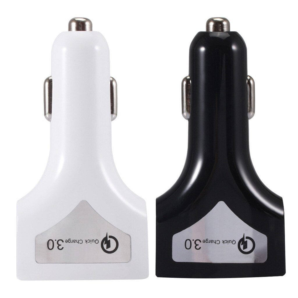 LED Car Fast Charger Laptop Charger 2 Port USB