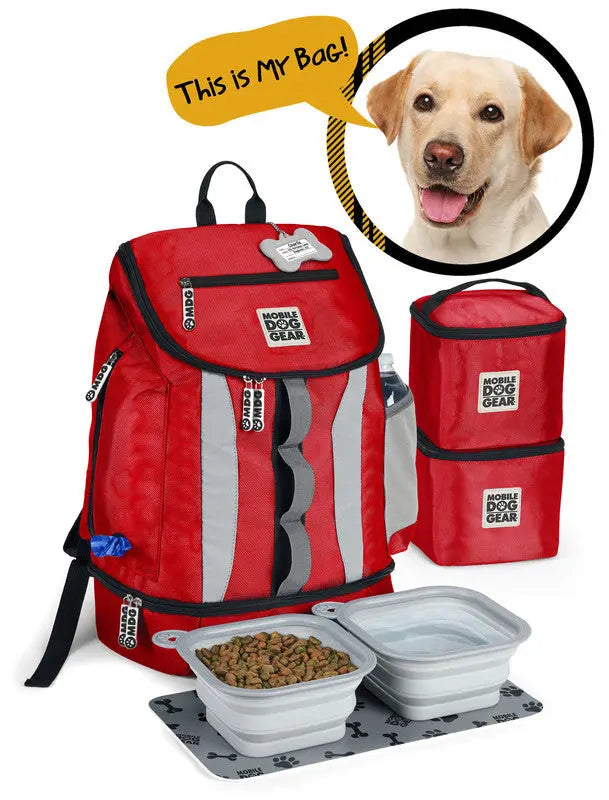 Mobile Dog Gear Drop Bottom Week Away® Backpack - Shakefav.com