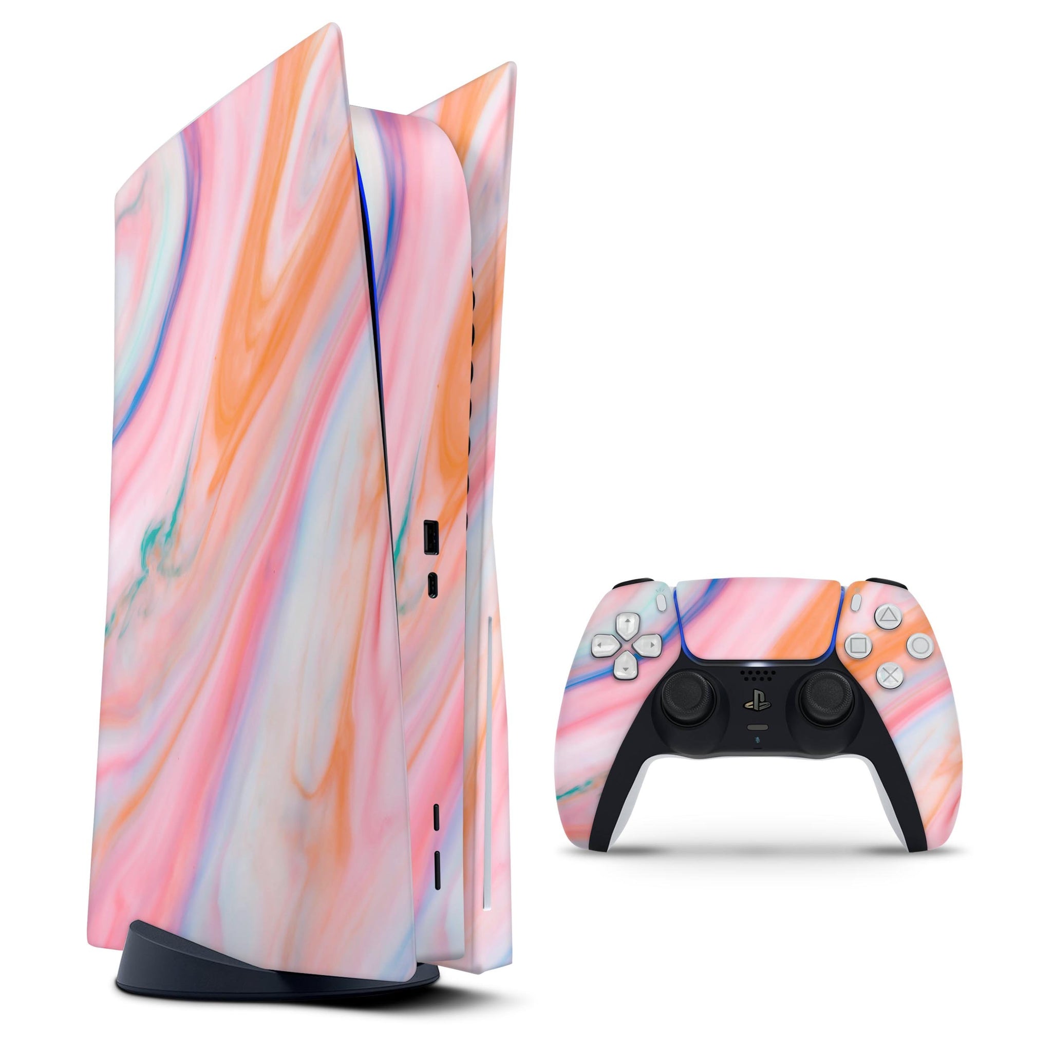 Magical Coral Marble V5 - Full Body Skin Decal Wrap Kit for Sony