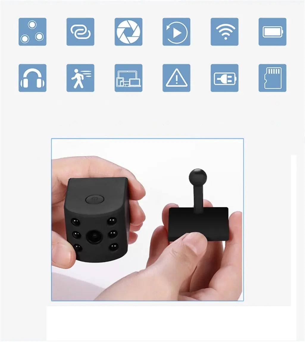 Mini Wireless WiFi Camera 1080 P HD Remote Video - Shakefav.com