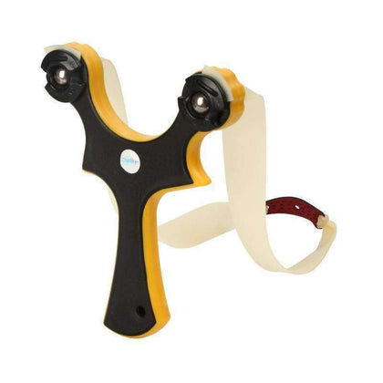 Card Ball Slingshot with Latex Bands, High-density Polyethylene