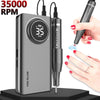 Portable  Nail Drill Machine With Full LCD Display 35000 RPM