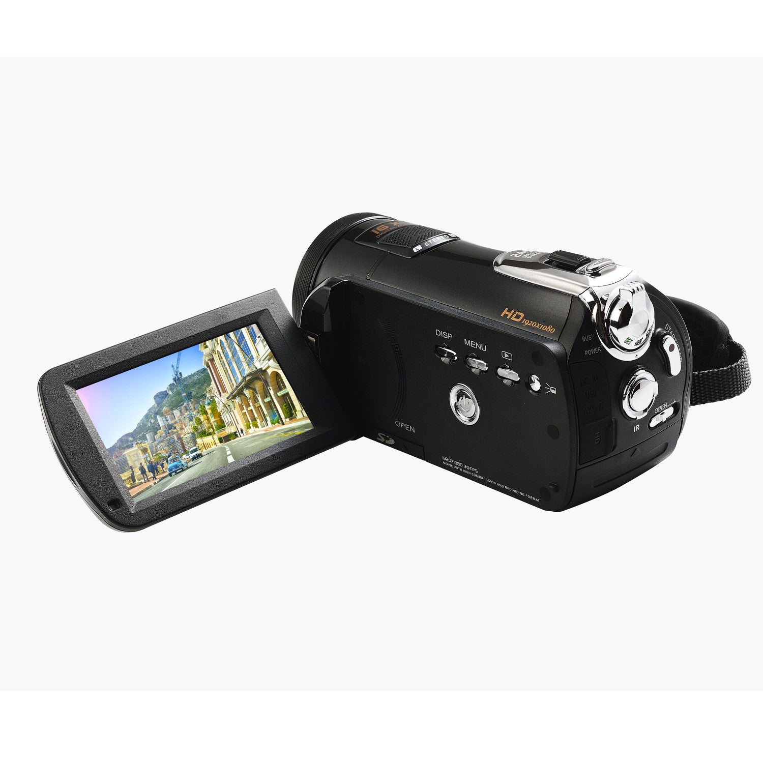 ORDRO 1080P Full HD Camcorder with Wide Angle Lens
