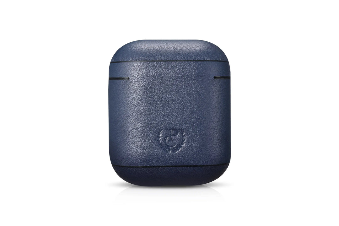 AirPods 2 (LED Visible) Personalized Custom Case Napa Navy Blue - Shakefav.com