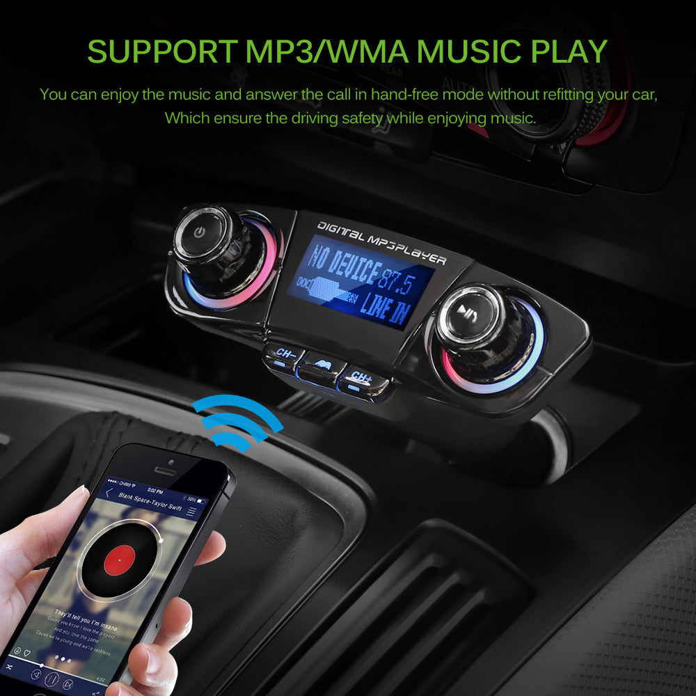 BT06 Car FM transmitter MP3 Player Audio Receiver