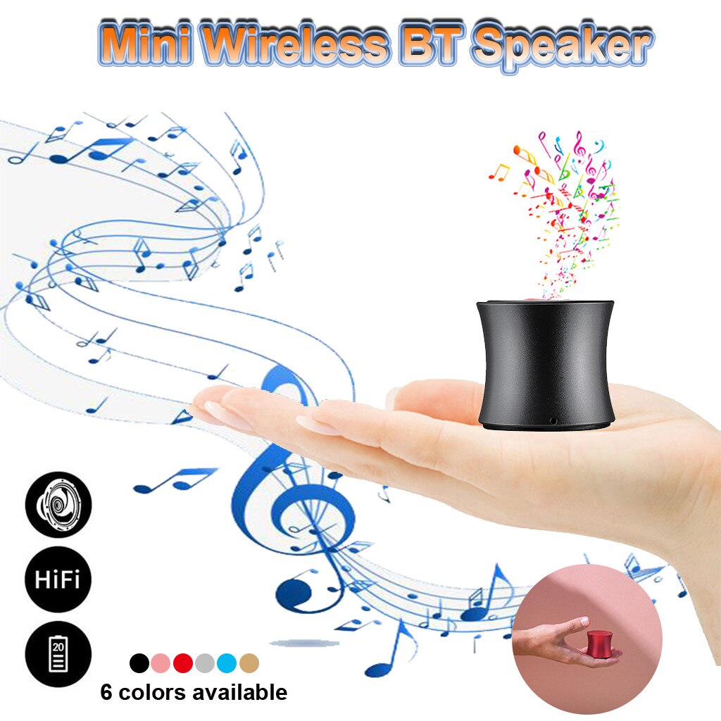 Rechargeable HIFI Portable Mini Wireless Blueteeth