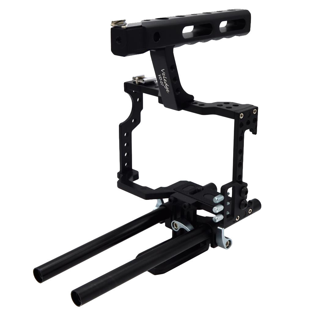 Rod Cage Kit Rig Dslr Camera Stabilizer For Sony