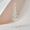 Candlesticks Holders Retro  Glass Classic Craft Candlesticks Holders