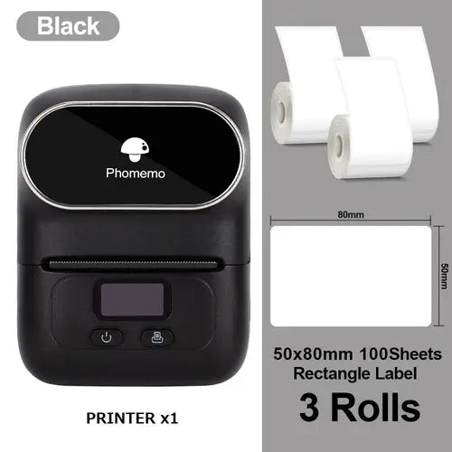 Phomemo M110 Mini Portable Thermal Label Printer Self-Adhesive Label - Shakefav.com