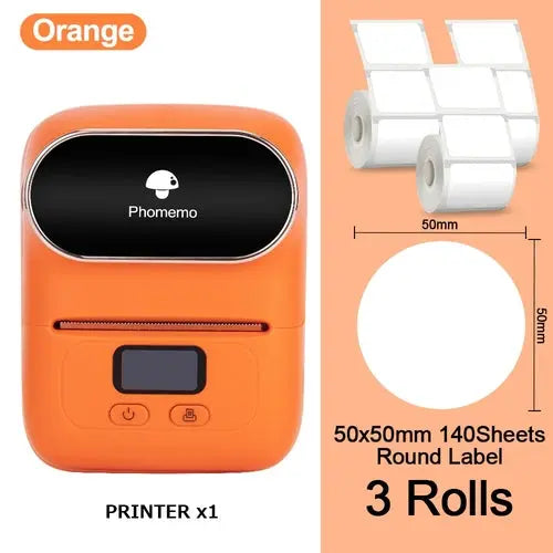 Phomemo M110 Mini Portable Thermal Label Printer Self-Adhesive Label - Shakefav.com