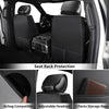 Custom 5-Seat Faux Leather Car Seat Covers Set For Ford F150 F-150 XL