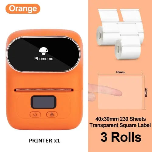 Phomemo M110 Mini Portable Thermal Label Printer Self-Adhesive Label - Shakefav.com