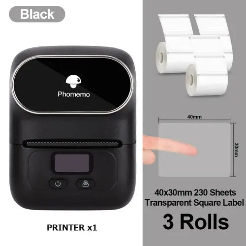 Phomemo M110 Mini Portable Thermal Label Printer Self-Adhesive Label - Shakefav.com