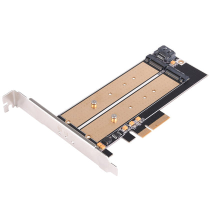 SilverStone Technologies ECM22 Double M.2 vers PCI-E x4 NVME SSD et SATA 6